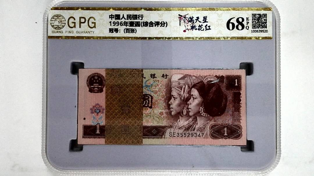 1996年壹圆(综合评分)