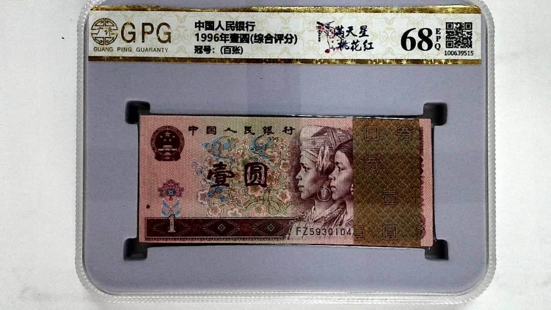 1996年壹圆(综合评分)