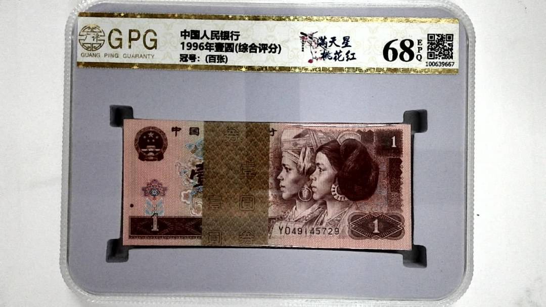 1996年壹圆(综合评分)