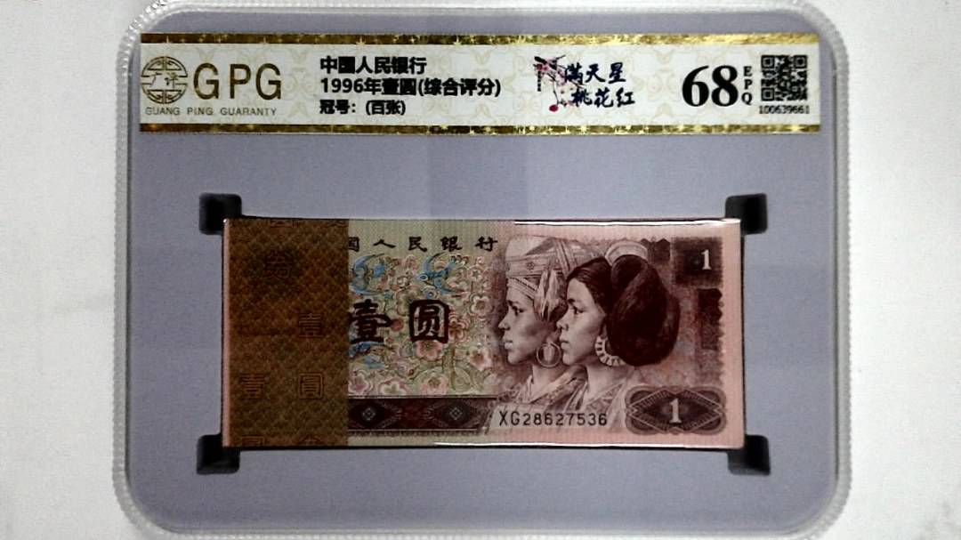 1996年壹圆(综合评分)