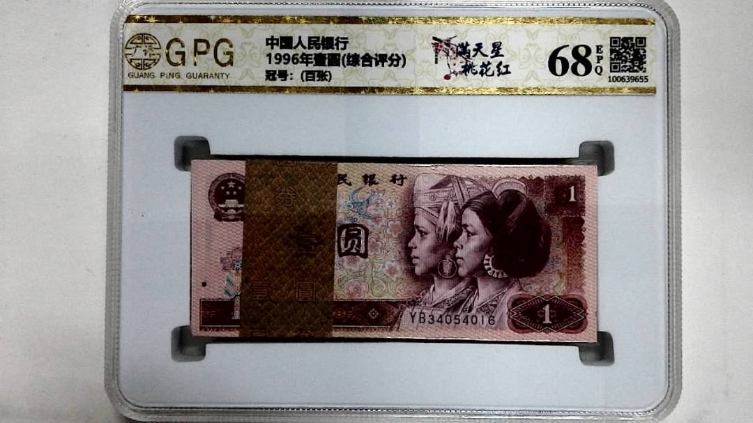 1996年壹圆(综合评分)