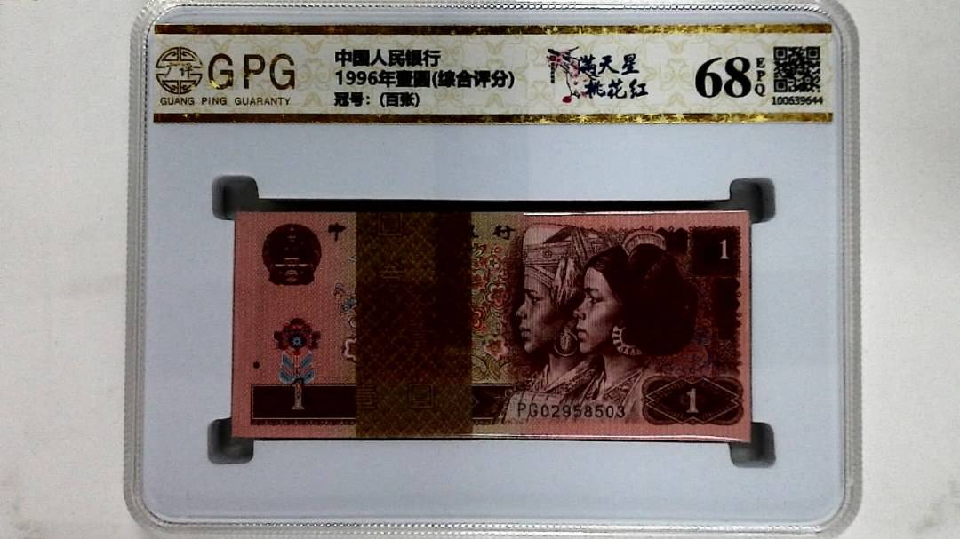 1996年壹圆(综合评分)