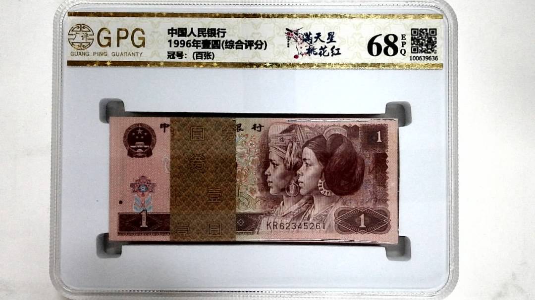 1996年壹圆(综合评分)