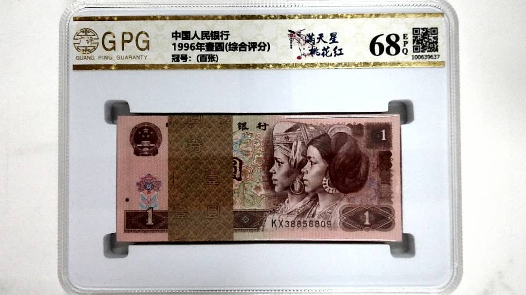 1996年壹圆(综合评分)
