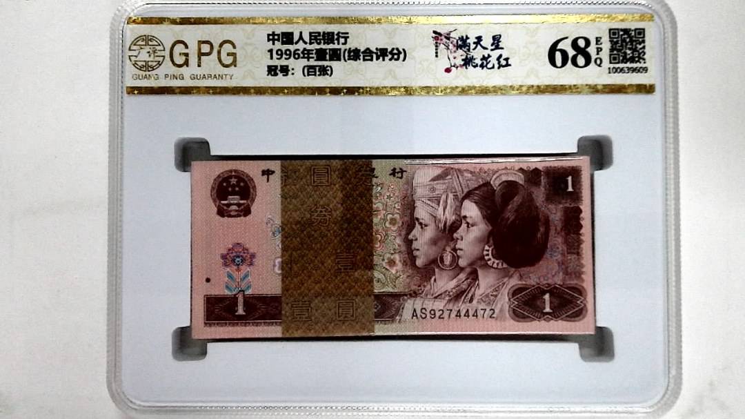 1996年壹圆(综合评分)