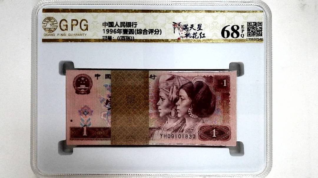1996年壹圆(综合评分)
