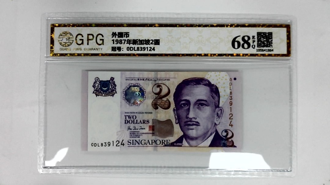 1987年新加坡2圆
